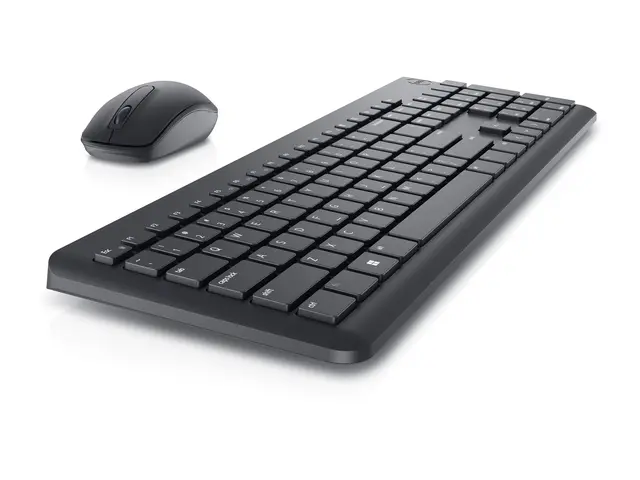Dell Keyboard and Mouse KM3322W - Tastatur- og mussett trådløs 2.4...