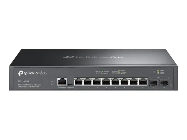 TP-Link Omada SG3210X-M2 V1 - Switch L2+ Styrt 8 x 2.5GBase-T + 2 ...