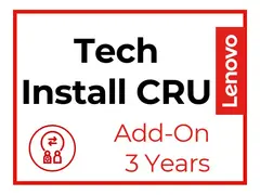 Lenovo Tech Install CRU Add On - Installering (for stasjonære) 3 år - på stedet - for ThinkCentre M60; M70q Gen 3; M70q Gen4; M70s Gen 3; M70t Gen 3; ThinkCentre neo 50