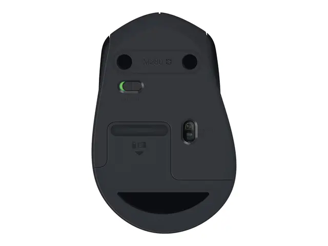 Logitech M280 - Mus - høyrehendt - optisk - 3 knapper - trådløs - ...