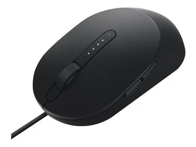 Dell MS3220 - Mus laser 5 knapper kablet USB 2.0 svart med 3 years...