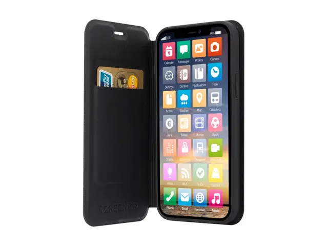 Screenor Clever - Lommebok for mobiltelefon MagSafe-samsvar økolær...