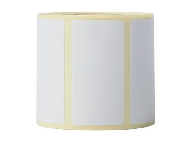 Brother - Hvit 51 x 26 mm 500 etikett(er) (1 rull(er) papiretikett...