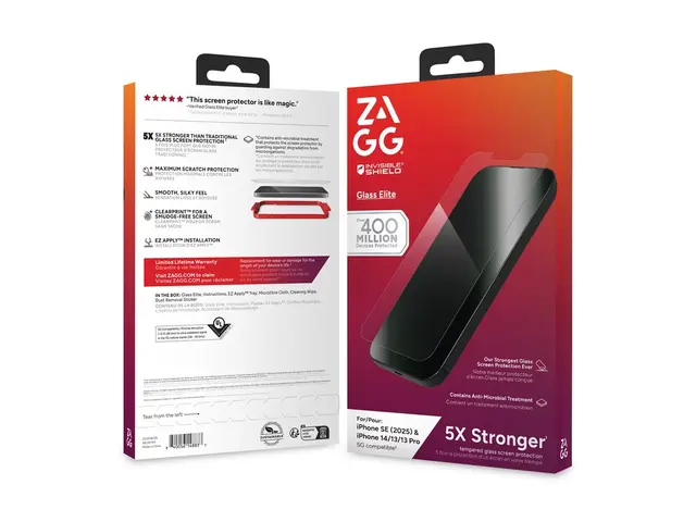 ZAGG InvisibleShield Glass Elite - Skjermbeskyttelse for mobiltele...