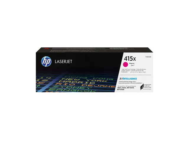 HP 415X - Høy ytelse magenta original LaserJet tonerpatron (W2033X...