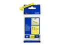 Brother TZe-S631 - Ekstra sterk selvkleber svart p&#229; gult - Rull (1,2 cm x 8 m) 1 kassett(er) laminert teip - for P-Touch PT-E310, E550, P900; P-Touch Cube Plus PT-P710; P-Touch Cube Pro PT-P910