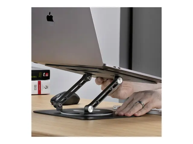 StarTech.com - Notebookstativ 360° rotating base skrivebord sølv