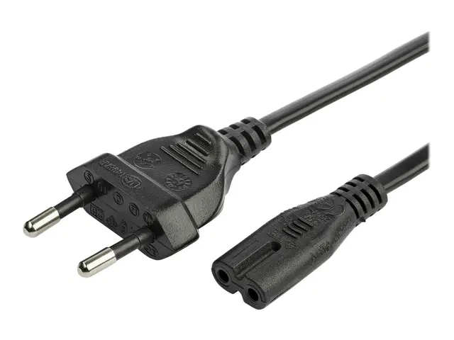 StarTech.com 3m (10ft) Laptop Power Cord, EU Plug to C7, 2.5A 250V...