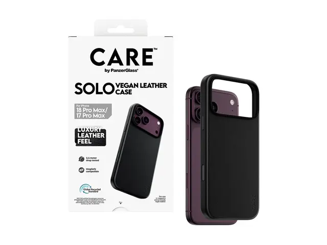 CARE by PanzerGlass Solo - Beskyttende deksel for mobiltelefon - M...