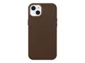 OtterBox Symmetry Series - Baksidedeksel for mobiltelefon MagSafe-samsvar - kaktusl&#230;r, polyuretan - rik adobe - for Apple iPhone 15 Plus