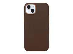 OtterBox Symmetry Series - Baksidedeksel for mobiltelefon MagSafe-samsvar - kaktusl&#230;r, polyuretan - rik adobe - for Apple iPhone 15 Plus