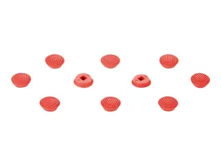 Lenovo - Trackpoint-hette - r&#248;d (CRU) - Tier 1, FRU, OEM (en pakke 10) - for ThinkPad L13 Yoga Gen 3; T14 Gen 3; X1 Carbon Gen 11; X1 Nano Gen 2; X1 Yoga Gen 8