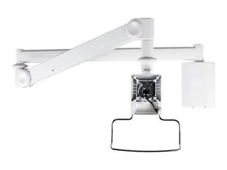Neomounts FPMA-HAW100 - Brakett - full bevegelse for LCD-skjerm - medisinsk - hvit - skjermst&#248;rrelse: 10&quot;-24&quot; - veggmonterbar