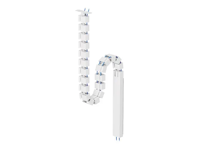 Neomounts - Kabelstyringsryggrad screw-mounted, universal hvit