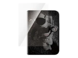 PanzerGlass Ceramic Protection - Skjermbeskyttelse for mobiltelefon frame fit with EasyAligner, front - glass - for Apple iPhone Duo