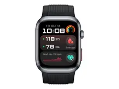 Huawei Watch D2 - Aluminiumslegering smartklokke med stropp - fluorelastomer - h&#229;ndleddst&#248;rrelse: 161-210 mm - display 1.82&quot; - Bluetooth, NFC - 40 g - svart