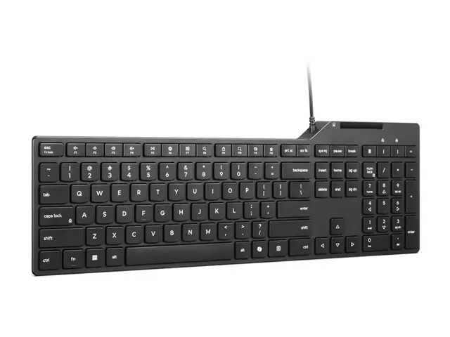 Lenovo 5000 - Tastatur - full size - USB - QWERTY - Norsk - svart ...
