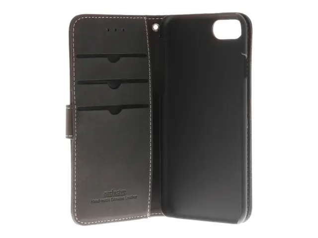 Insmat Exclusive Flip Case - Lommebok for mobiltelefon ekte skinn ...