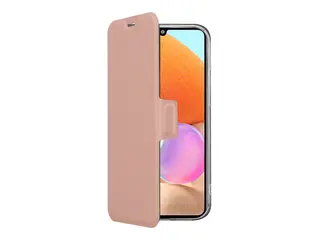 Screenor Clever - Lommebok for mobiltelefon økolær, termoplast-polyuretan (TPU) - rosa - for Samsung Galaxy A37