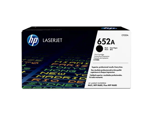 HP 652A - Svart - original - LaserJet - tonerpatron (CF320A) - for...