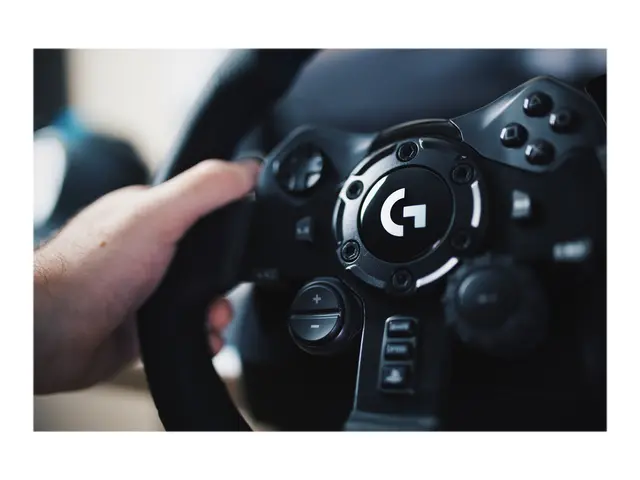 Logitech G923 - Hjul- og pedalsett - kablet - svart - for PC, Sony...