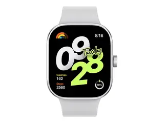 Xiaomi Redmi Watch 5 Active - Smartklokke med stropp TPU - håndleddstørrelse: 135-205 mm - display 2" - Bluetooth - 30.6 g - matt sølv