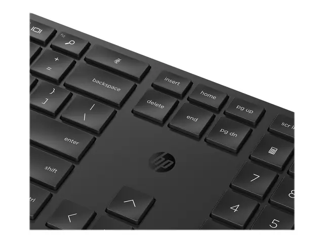 HP 655 - Tastatur- og mussett trådløs 2.4 GHz Pan Nordic svart for...