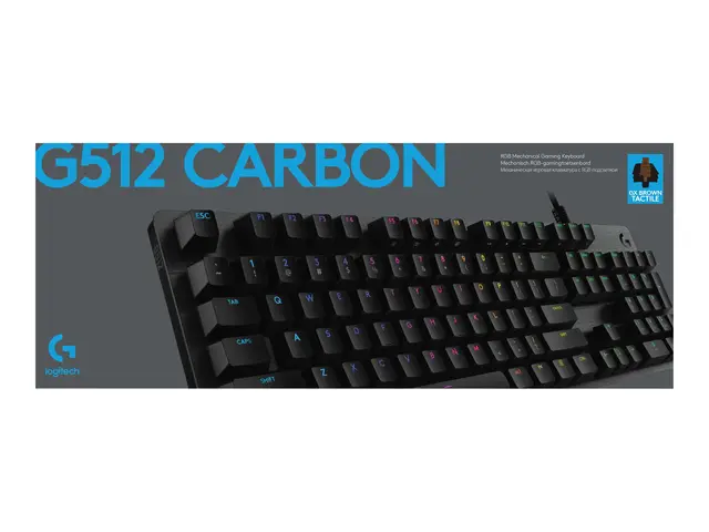 Logitech Gaming G512 - Tastatur bakgrunnsbelyst USB QWERTZ Tysk ta...