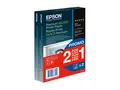 Epson Premium Glossy Photo Paper BOGOF Blank - 100 x 150 mm - 255 g/m&#178; - 40 ark fotopapir (en pakke 2) - for EcoTank ET-2650, 2750, 2751, 2756, 2850, 2851, 2856, 4750, 4850