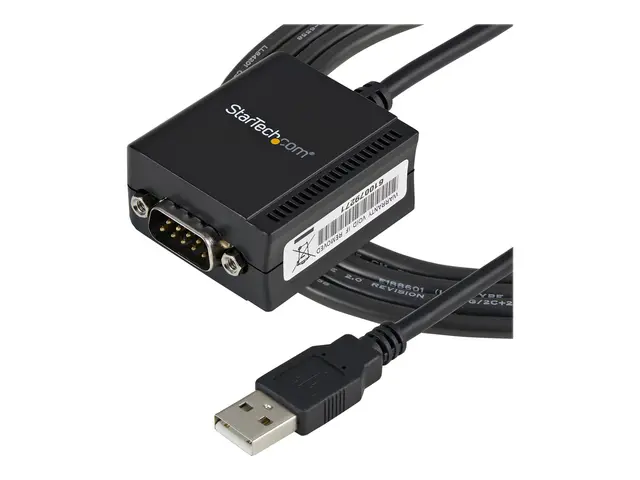 StarTech.com USB to Serial Adapter - 1 port - USB Powered - FTDI U...