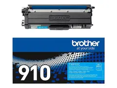 Brother TN910C - Ultra Jumbo - cyan original - tonerpatron - for Brother HL-L9300, HL-L9310, MFC-L9570
