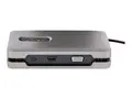 STARTECH.COM USB-C Multiport Adapter w/USB-C DP Alt Mode Video/4K HDMI/VGA U
