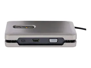 STARTECH.COM USB-C Multiport Adapter w/USB-C DP Alt Mode Video/4K HDMI/VGA U