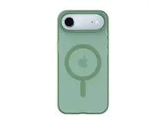 Belkin SheerForce Grip Series - Baksidedeksel for mobiltelefon MagSafe-samsvar - laget av resirkulerte materialer - pistasiegrønn - for Apple iPhone Air