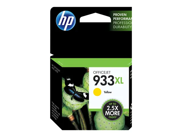 HP 933XL - Høy ytelse - gul - original - blekkpatron - for Officej...