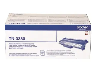 Brother TN3380 - Svart - original tonerpatron - for Brother DCP-8250DN, HL-5450DNT, HL-5470DWT, HL-6180DW, MFC-8520DN