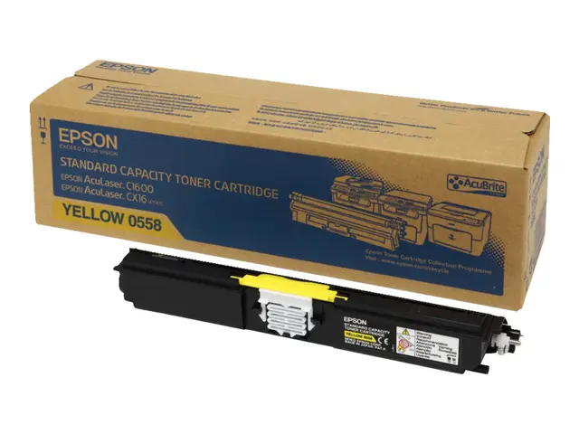 Epson - Gul - original - tonerpatron - for AcuLaser C1600, CX16, C...