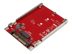 STARTECH.COM M.2 to U.2 Adapter - for 1 x M.2 NVMe SSD - U.2 (SFF-8639) Host I