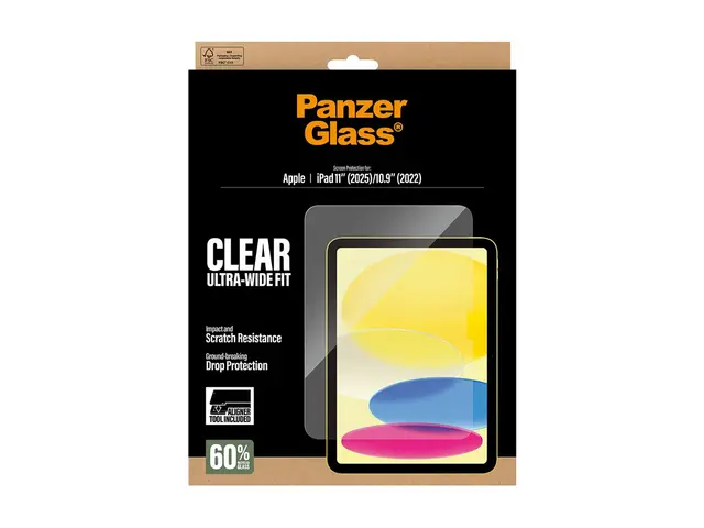 PanzerGlass - Skjermbeskyttelse for nettbrett ultra-bred passform,...