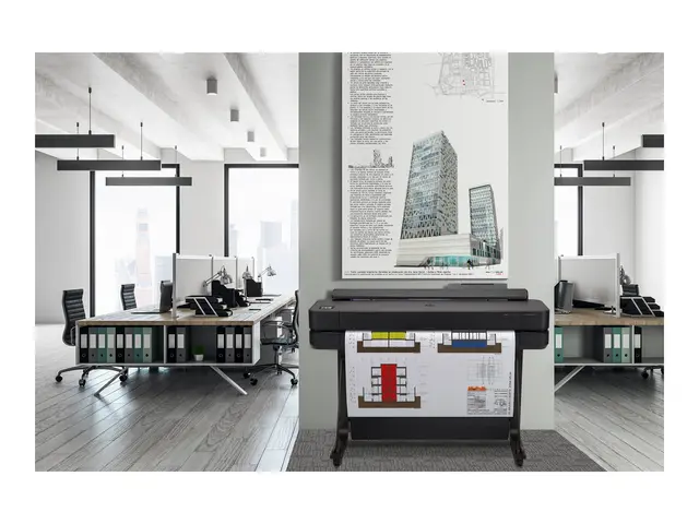 HP DesignJet T650 - 24" storformatsskriver farge ink-jet Rull A1 6...