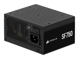 CORSAIR SF Series SF750 - Strømforsyning (intern) ATX12V 3.1/ EPS12V - 80 PLUS Platinum - AC 100-240 V - 750 watt - Europa