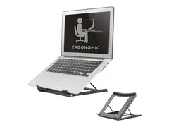 Neomounts NSLS075 - Stativ - for notebook pulverbelagt st&#229;l - svart - skjermst&#248;rrelse: 10&quot;-15&quot; - skrivebord