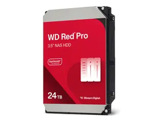 WD Red Pro WD240KFGX - Harddisk Enterprise - 24 TB - intern - 3.5&quot; - SATA 6Gb/s - 7200 rpm - buffer: 512 MB