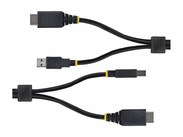 StarTech.com 6ft (1.8m) HDMI and USB 5Gbps KVM Cable - Tastatur / ...