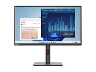 Lenovo ThinkVision T27p-30 - LED-skjerm - 27&quot; 3840 x 2160 4K @ 60 Hz - IPS - 350 cd/m&#178; - 1300:1 - 4 ms - HDMI, DisplayPort, USB-C - svart
