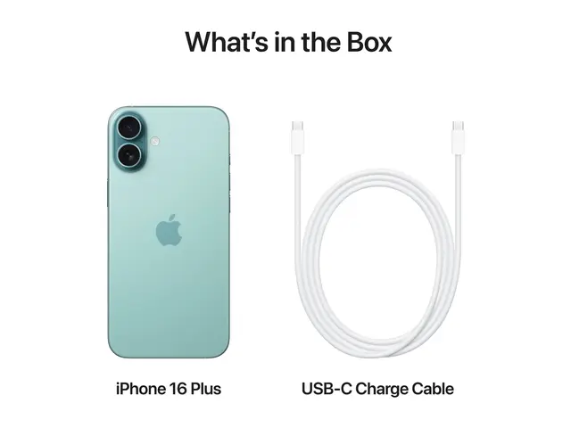Apple iPhone 16 Plus - Sjøgrønn 128 GB TN