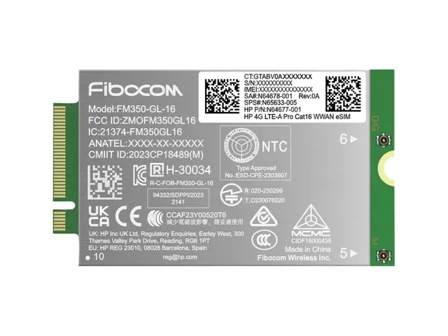 HP - trådløs mobilmodem 4G LTE Advanced Pro