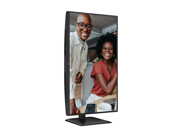 AOC 27E4U - LED-skjerm - 27" - 1920 x 1080 Full HD (1080p) @ 120 Hz IPS - 300 cd/m² - 1500:1 - 4 ms - HDMI, VGA, DisplayPort - høyttalere - svart 