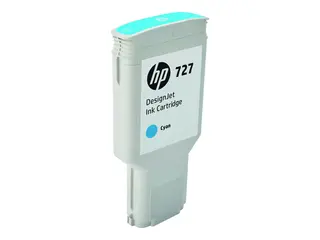 HP 727 - 300 ml - høykapasitets - cyan - original DesignJet - blekkpatron - for DesignJet T1500, T1530, T2500, T2530, T920, T930