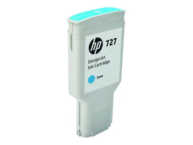 HP 727 - 300 ml - høykapasitets - cyan - original - DesignJet - bl...